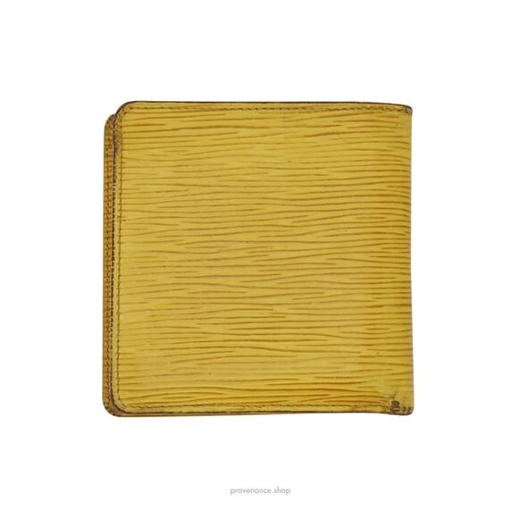 🔴 Louis Vuitton Marco Wallet - Tassil Yellow Epi Leather - Picture 5 of 11